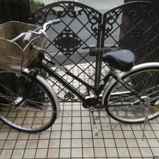 自転車シティサイクル27インチ
