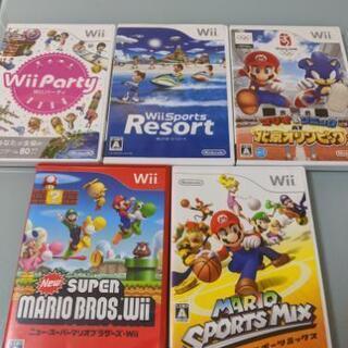 取引中wii　ゲームソフト