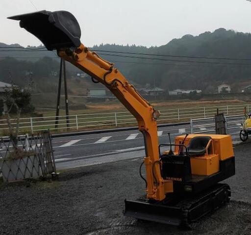 鹿児島　ヤンマー　バックホー　ユンボ　YB10　鉄キャタピラ