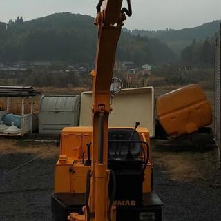 鹿児島　ヤンマー　バックホー　ユンボ　YB10　鉄キャタピラの画像