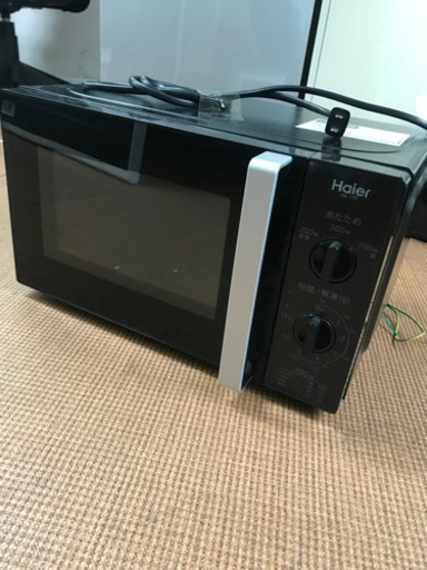 ハイアール  JM-17H-50 電子レンジ 17L 50Hz（東日本地域対応） ブラック