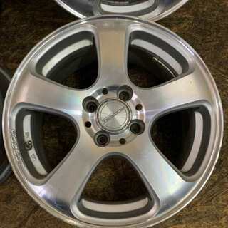 DUNLOP ROZEST ローゼスト 社外ホイール 15インチ 4本 6.5J4HPCD100+48 (VHH48) クレジットカード QR決済可能