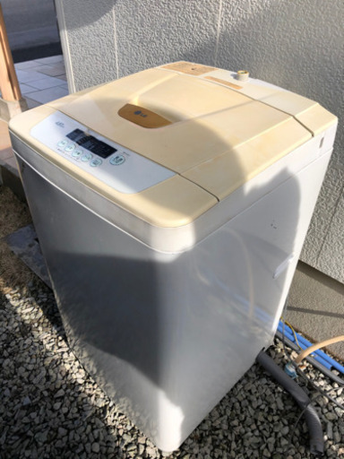 早い者勝ち【中古】LG 全自動洗濯機　4.8キロ