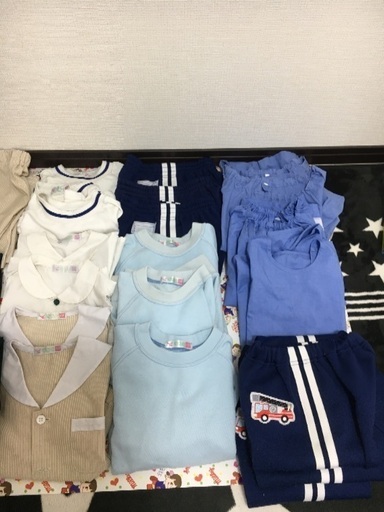 【中古】進級 幼稚園 入園 水巻中央幼稚園制服他1式