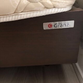 <セミダブルベッド> グランツベッドフレーム&ハイカウントマットレスの画像