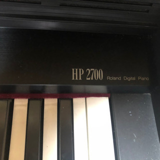 【予定者調整中】Roland電子ピアノ　椅子付き　取りに来てくだ...