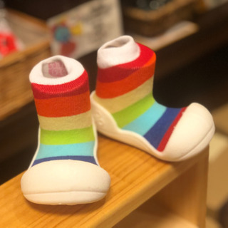 ベビーシューズ　11.5cm レインボー
