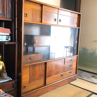 茶箪笥　レトロ　昭和　あげます　の画像