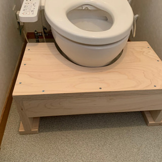 オーダー出来る子供用トイレの踏み台の画像