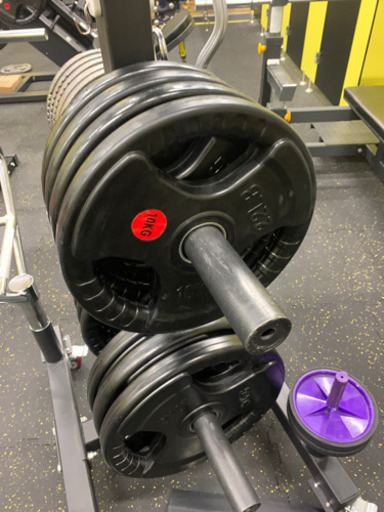 50mm ラバープレート 10kg2枚