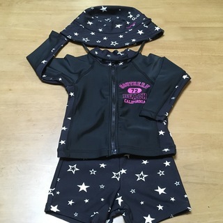 水着☆ラッシュガードセット☆90サイズ