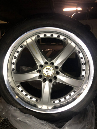 RAYS VOLK RACING AV3 19㌅ バリ溝ハイグリ付