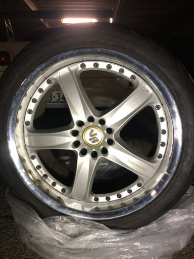 RAYS VOLK RACING AV3 19㌅ バリ溝ハイグリ付