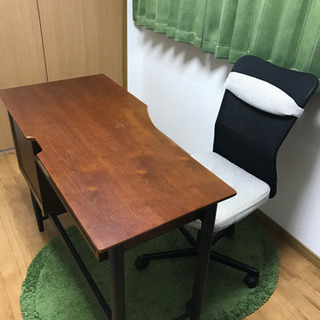 ニトリ 机 椅子 の画像