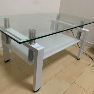 引越しにつきガラステーブル譲渡の画像
