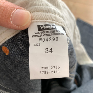 男性用　Wrangleサイズ34 ※値下げしましたの画像