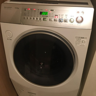 SHARP ドラム式洗濯乾燥機　ES-V530 