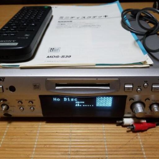 SONY　MDデッキ