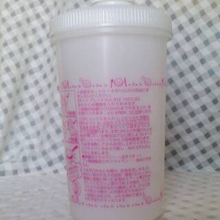 森永　ホットケーキミックス専用　ふりふり容器　容量 560ml　ホットケーキの作り方　目盛付き　の画像