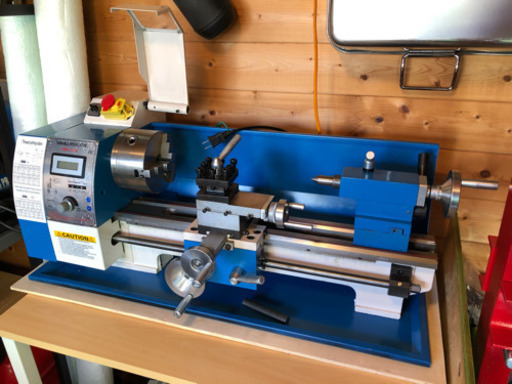 引き取り限定。小型卓上旋盤