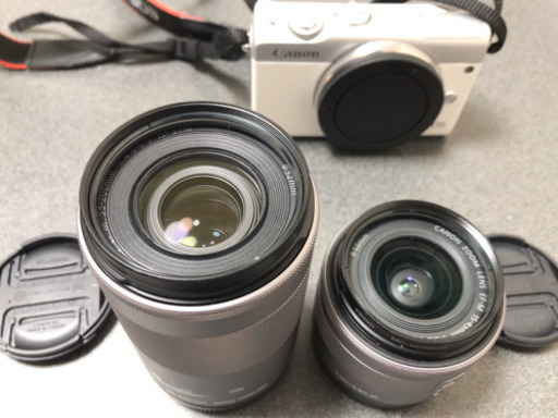 カメラ　ミラーレス　canon eos m100