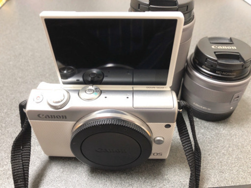 カメラ　ミラーレス　canon eos m100