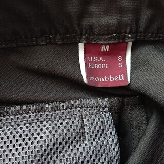 mont bell　ズボンの画像