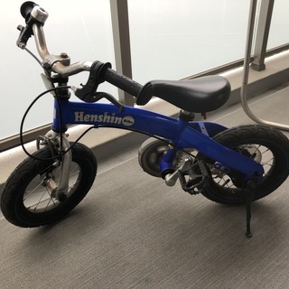 vitamin i factory へんしんバイク12インチ 青 へんしんバイク 青色