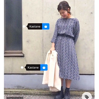 【お値下げ】☆Kastane☆カスタネ  小花柄ワンピースの画像