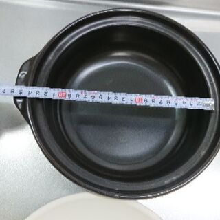 (取引中)土鍋(差し上げます)の画像