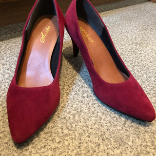 最終値下げ　sesto ヒール　赤　Lサイズの画像