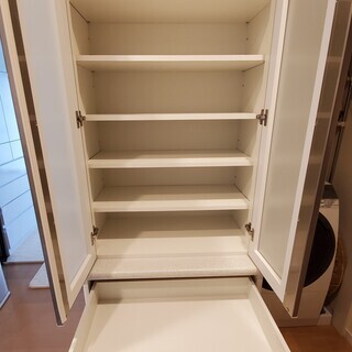 食器棚（アルミナ2 70DB WH）ニトリの画像
