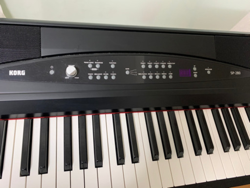 KORG 電子ピアノ SP-280-BK ブラック