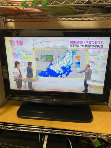 26型ハイビジョン液晶テレビ