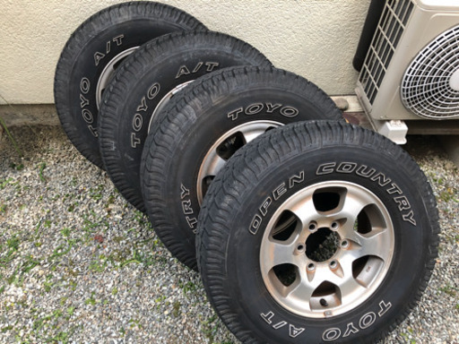 デリカスペースギア純正タイヤホイール4本セット！