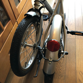 未使用　折りたたみ自転車の画像