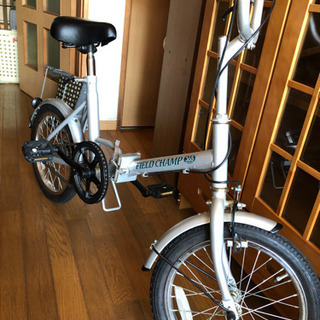 未使用　折りたたみ自転車の画像
