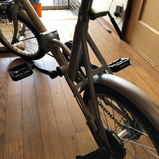 未使用　折りたたみ自転車の画像