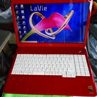 NEC Lavie LS350/CS6R ラベルズリーレッド