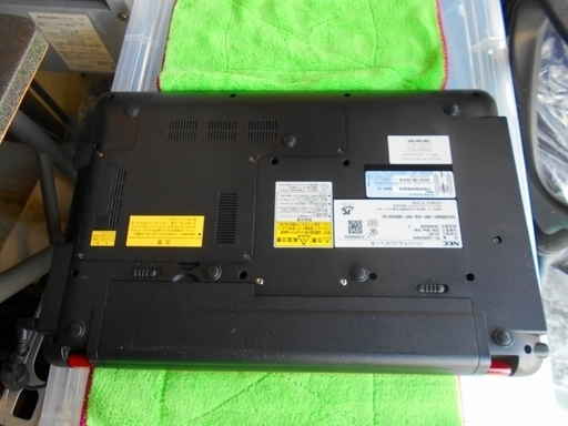 NEC Lavie LS350/CS6R ラベルズリーレッド