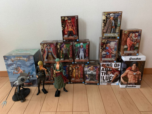 ワンピース　ONE PIECE フィギュア17点