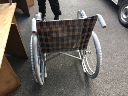 値下げ　車椅子　新品同様　格安