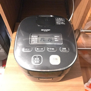 取引者決定しました。SHARP 炊飯器 3合炊き