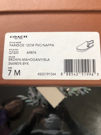 コーチ　COACH 靴 7M 25.5cm