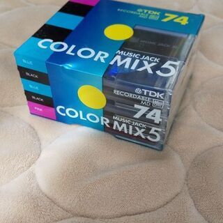  74分 MD ミニディスク  5枚パック パッケージ未開封   