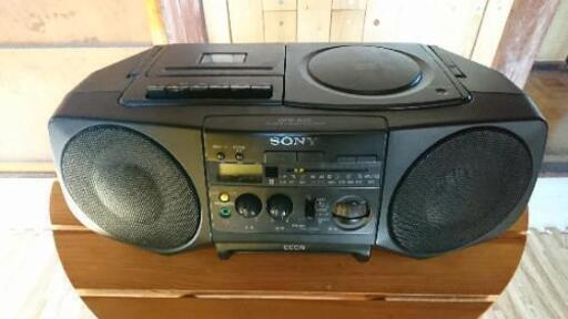 SONY製品 CDカセットラジカセ(1988)