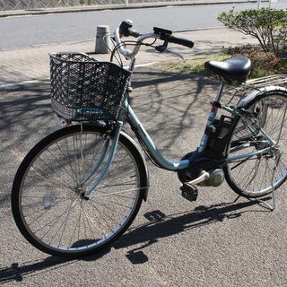 パナソニック　電動自転車　２６型　３段変速　充電器　バッテリー付