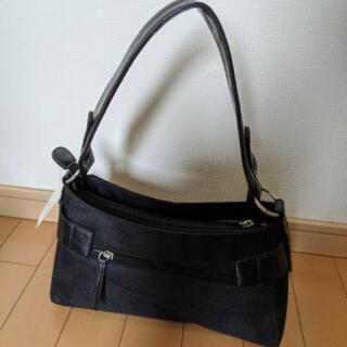 【値下げ】卒入学に　黒のハンドバッグ【新品未使用タグ付き】の画像