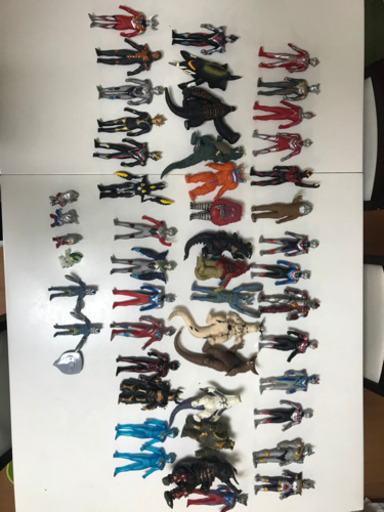 ウルトラマン，怪獣43体＋おまけ付き