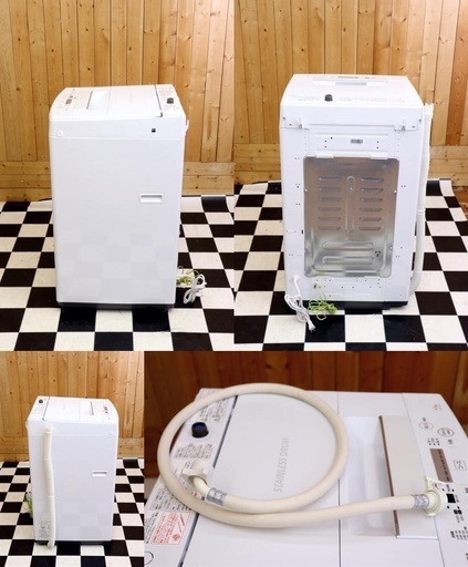 商談中・・・  配達込み　 全自動洗濯機　TOSHIBA　AW-45M5 2018年製　4.5kg　ホワイト　単身　住まい　洗濯　新生活　引越し　ワンルーム